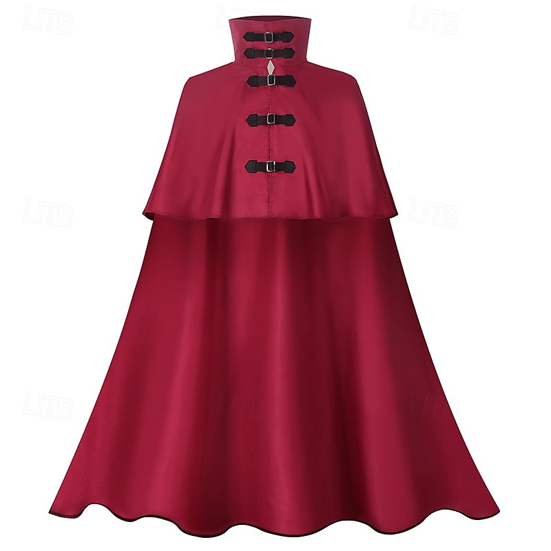 Rétro Vintage Médiéval Renaissance Cap Cape à Capuche Châles Ranger Elfe Tir à l'arc Couleur Unie Homme Femmes Celtique Viking Fantaisie Halloween LARP Adulte Châle Toutes saisons de 2025 ? $35.99 –P2