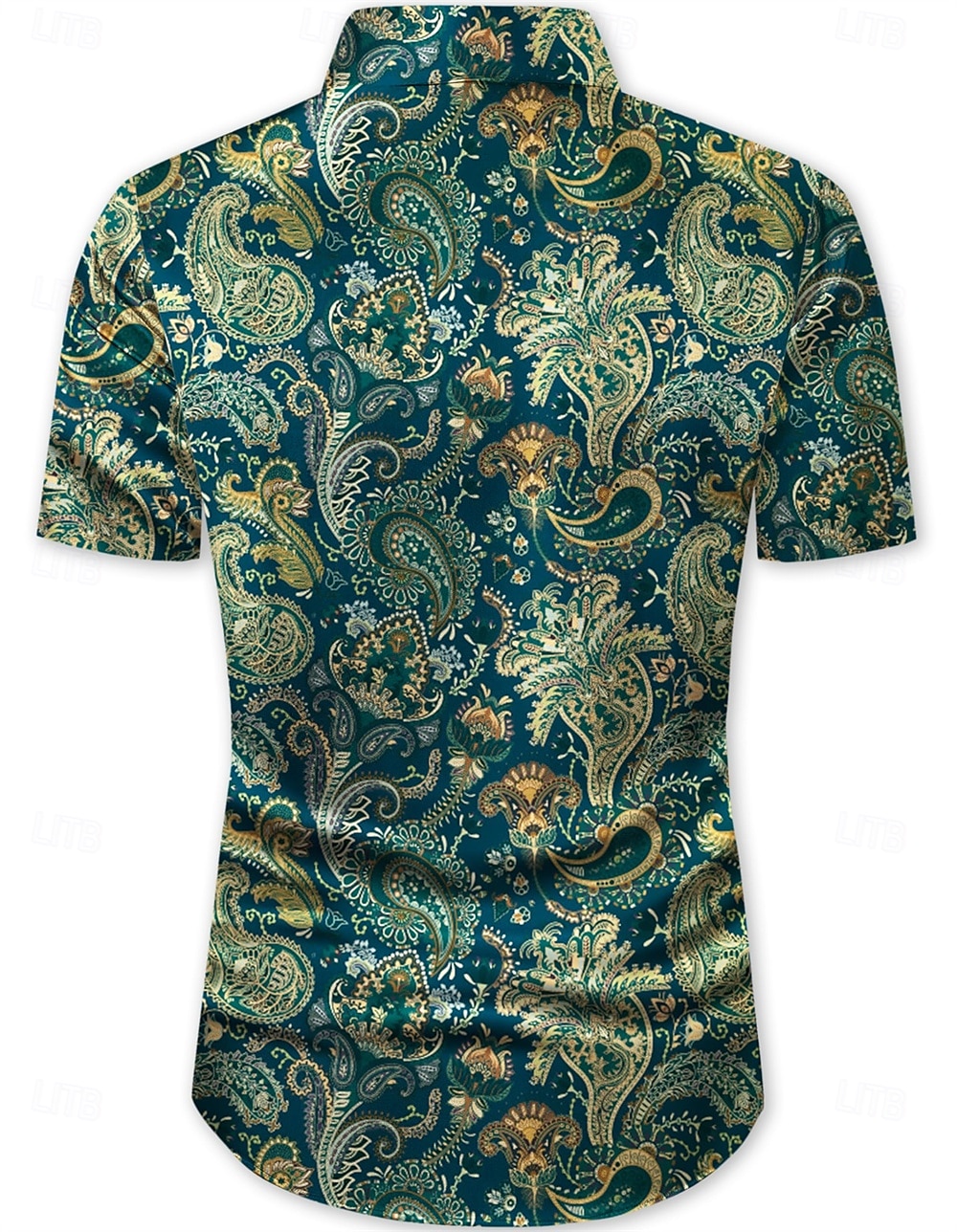 Retro 70. léta Tričko Aloha košile Hippie Kašmírový vzor Pánské Dovolená Párty Pride Parade Dospělé Tričko 2025 - $20.99 –P4