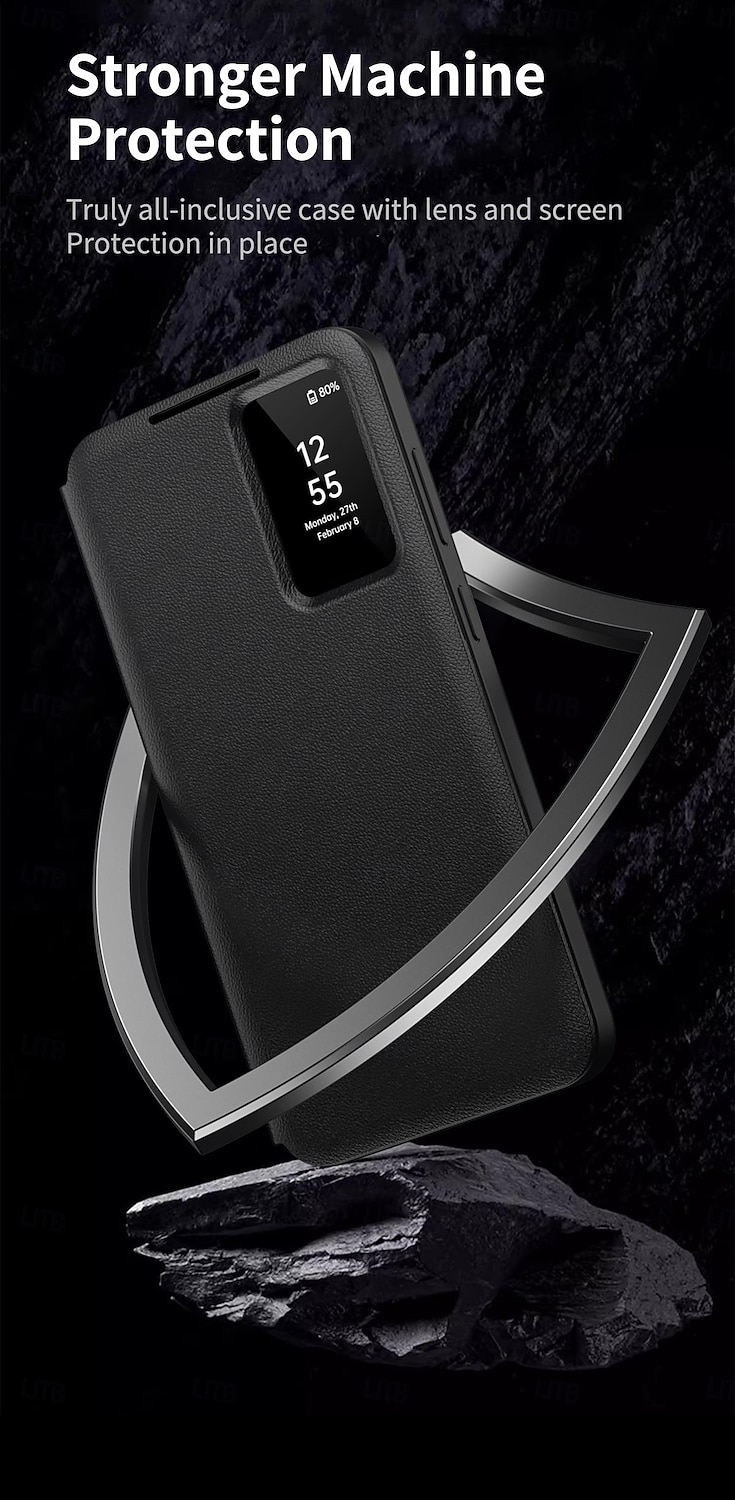 Phone Case For Samsung Galaxy S24 Ultra Plus S23 Ultra Plus S22 Plus Ultra S25 S25 Plus S25 Ultra Flip Cover Card Slot Shockproof Retro PC PU Leather 2025 - $27.99 –P8