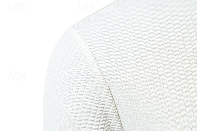 Per uomo Maglia Henley Maglietta Top a Maglia a Coste Canotta Muscolare Manica Corta Tinta unica Semplice Maglieria Casual Bottoni Striscia di fossa Henley Vacanza Casuale Quotidiano Estate Primavera del 2025 a $22.99 –P4
