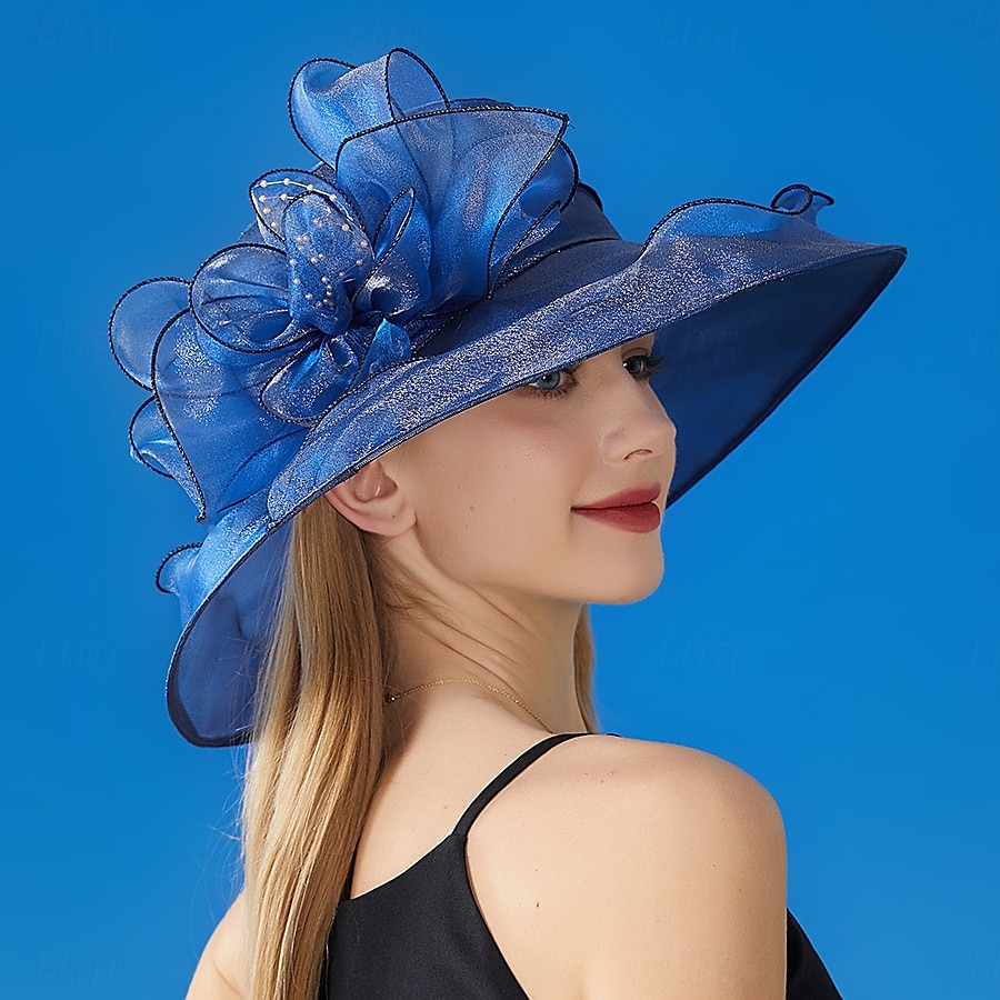 Sombrero Derby Vintage Retro de los años 1950 Sombrero de Iglesia Sombrero del Derby de Kentucky Dama Noble Dama Sombrero del Día de San Valentín Derby Ascot Festival de Carreras de Caballos Sombrero 2026 - $35.99 –P6