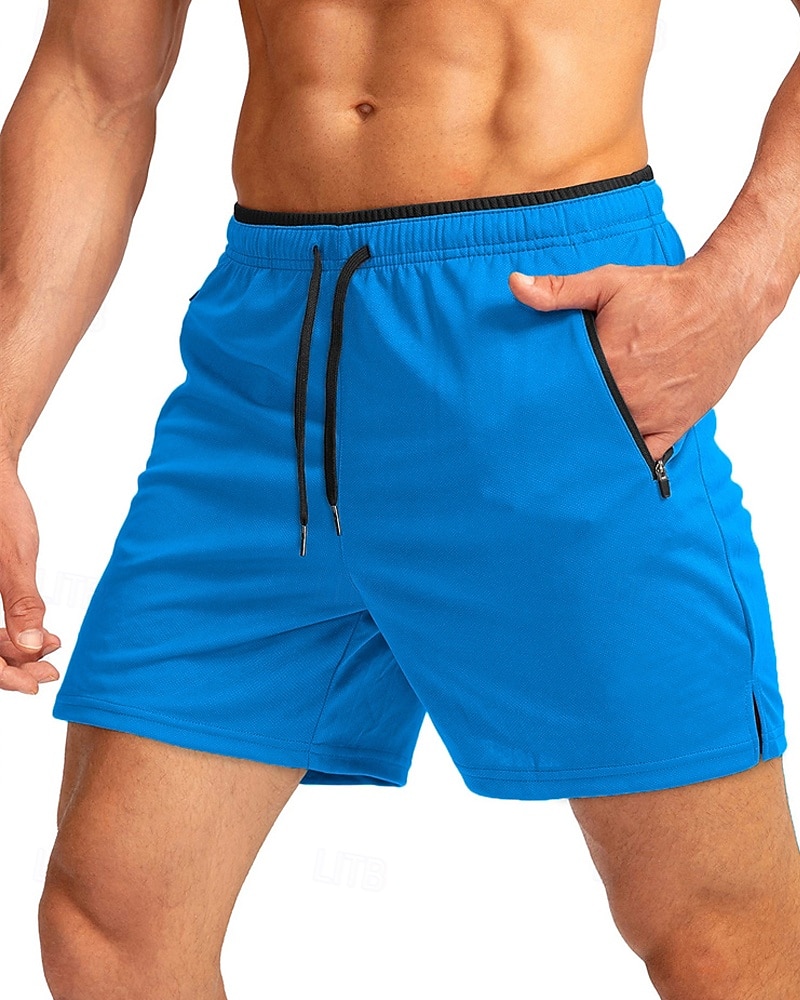 Homme Short actif Shorts de survêtement Shorts Shorts d'été Cordon de serrage Avec Poches Taille Élastique Uni Confort Court Quotidien Sport en Plein Air Sortir Mode Occasionnel bleu marine Kaki de 2026 ? $18.99 –P13
