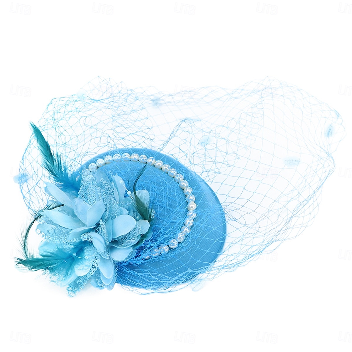 Hatter Sinamay Fedora Bryllup Aftenselskap cocktail Elegant Årgang søt stil Med Blomster Hodeplagg Hodeplagg 2025 - $14.99 –P12