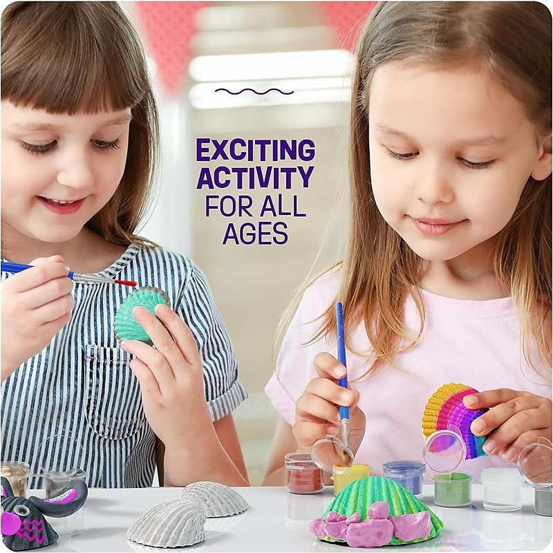 kit de peinture de coquillages pour enfants - arts &cadeaux d'artisanat pour garçons et filles - kits d'activités d'artisanat de Pâques - jouets cadeaux d'activités artistiques créatives pour les 6 7 de 2025 ? $27.99 –P8