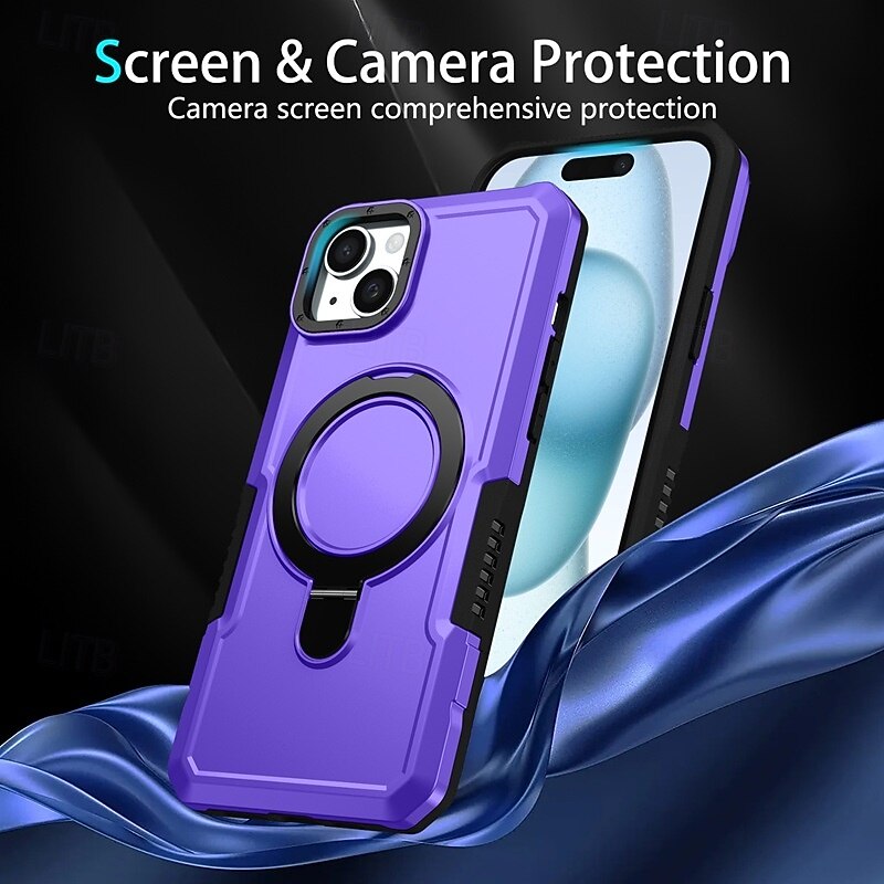 2025年 電話 ケース 用途 iPhone 16 15 14 Pro Max Plus 13 12 11 Pro Max バックカバー スタンド付き 耐衝撃 レトロ風 TPU コレクション – $12.99 –P12