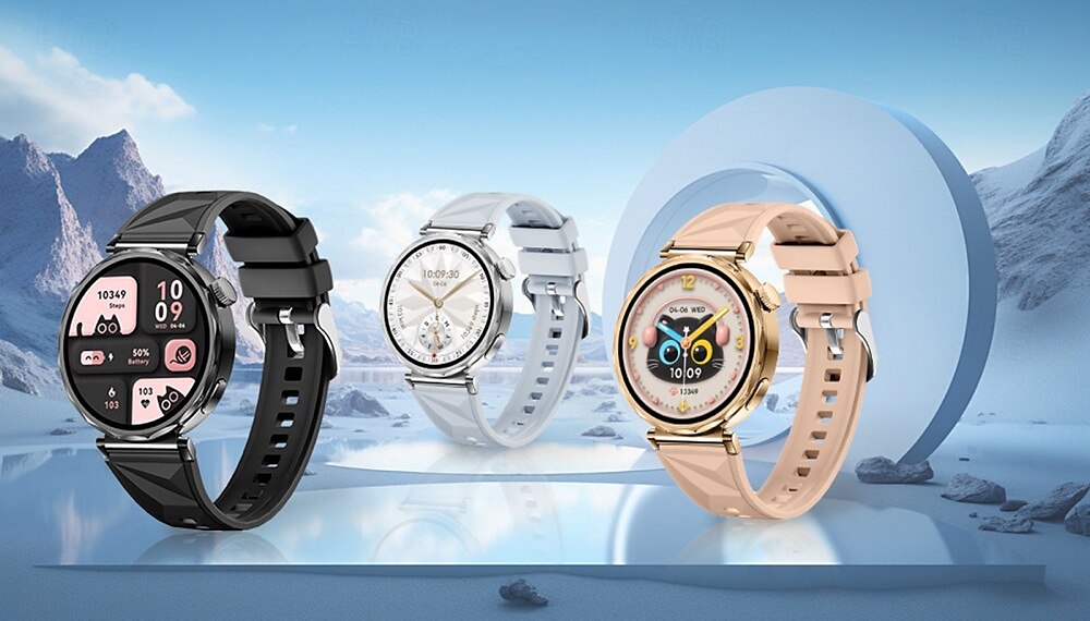 2025年 696 JSWatchCT5mini スマートウォッチ 1.3 インチ スマート·ウォッチ ブルートゥース 歩数計 着信通知 睡眠サイクル計測器 と互換性があります Android iOS 女性 男性 防水 メディアコントロール メッセージ受信通知 IP68 40mmの時計ケース  コレクション – $62.99 –P15
