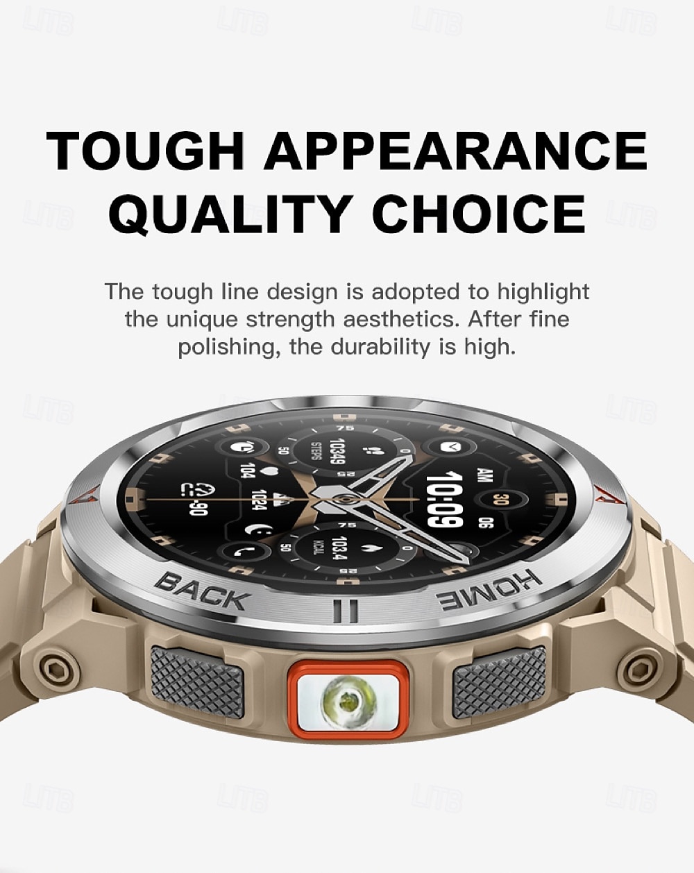 696 GS500 Εξυπνο ρολόι 1.43 inch Έξυπνο ρολόι Bluetooth Βηματόμετρο Υπενθύμιση Κλήσης Παρακολούθηση Ύπνου Συμβατό με Android iOS Γυναικεία Άντρες Κλήσεις Hands-Free Υπενθύμιση Μηνύματος IP 67 2025 - $79.99 –P4