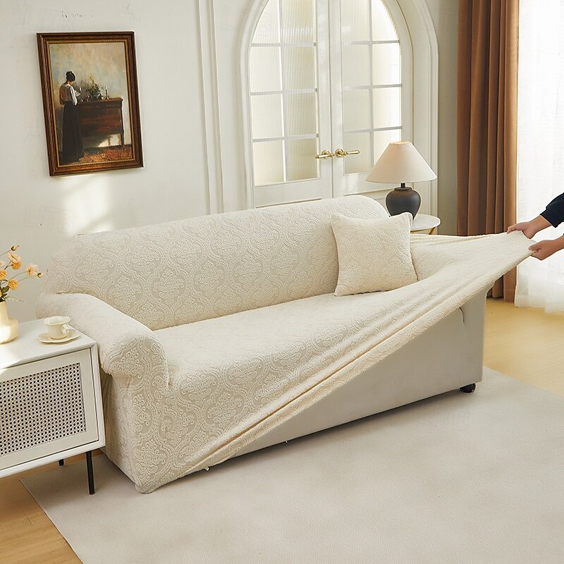 Elastic Jacquard Fabric Sofa Cover Stretch Couch Cover Sectional L Shape Sofa Slipcover Corner Case for Living Room 1/2/3/4 Seat 2025 - $42.99 –P13