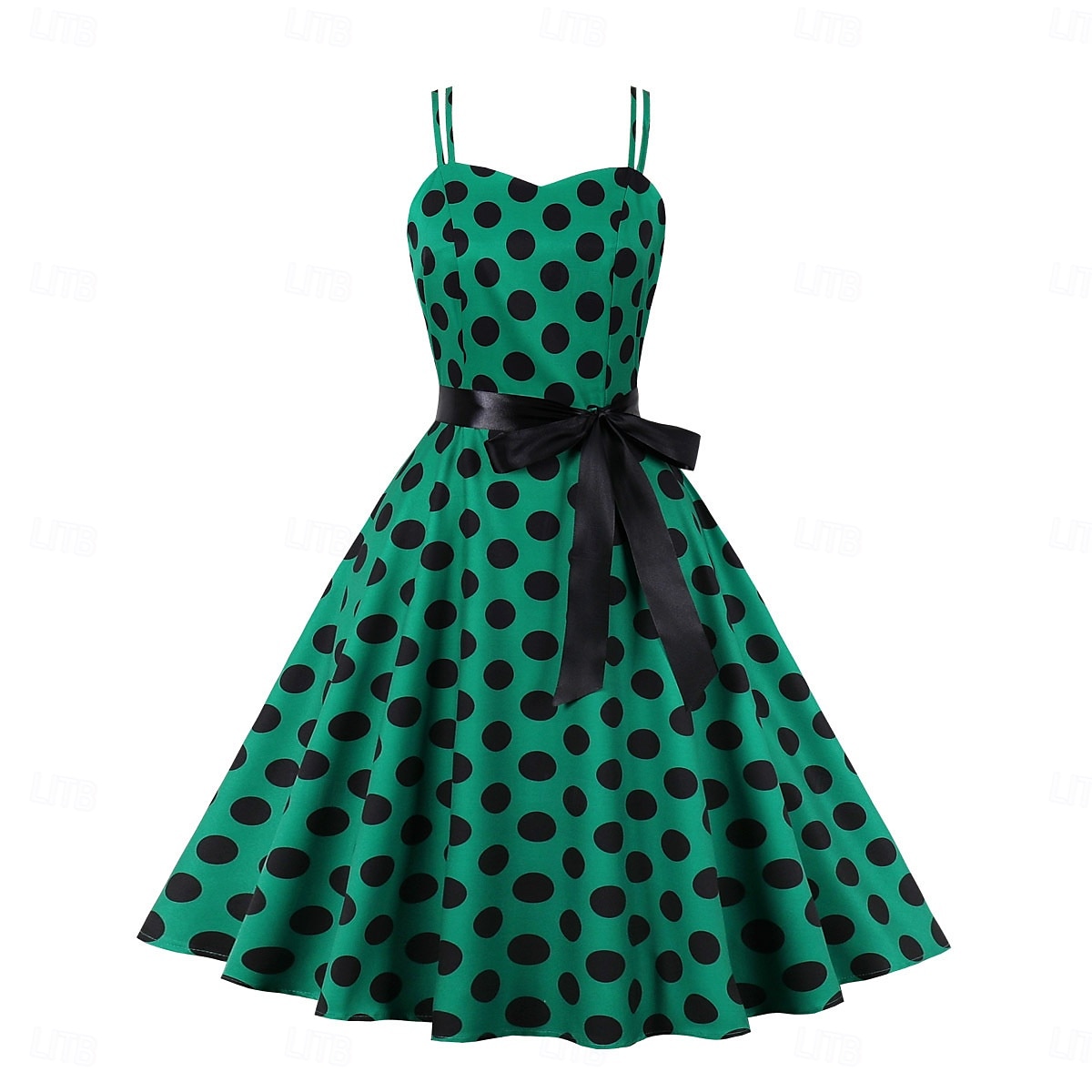 Retro Vintage 1950s Rockabilly Dress Swing Dress Polka Dot Women's Carnival Masquerade Daily Wear Bachelorette Party Adults' Dress Homecoming Dresses 2025 - $21.99 –P6