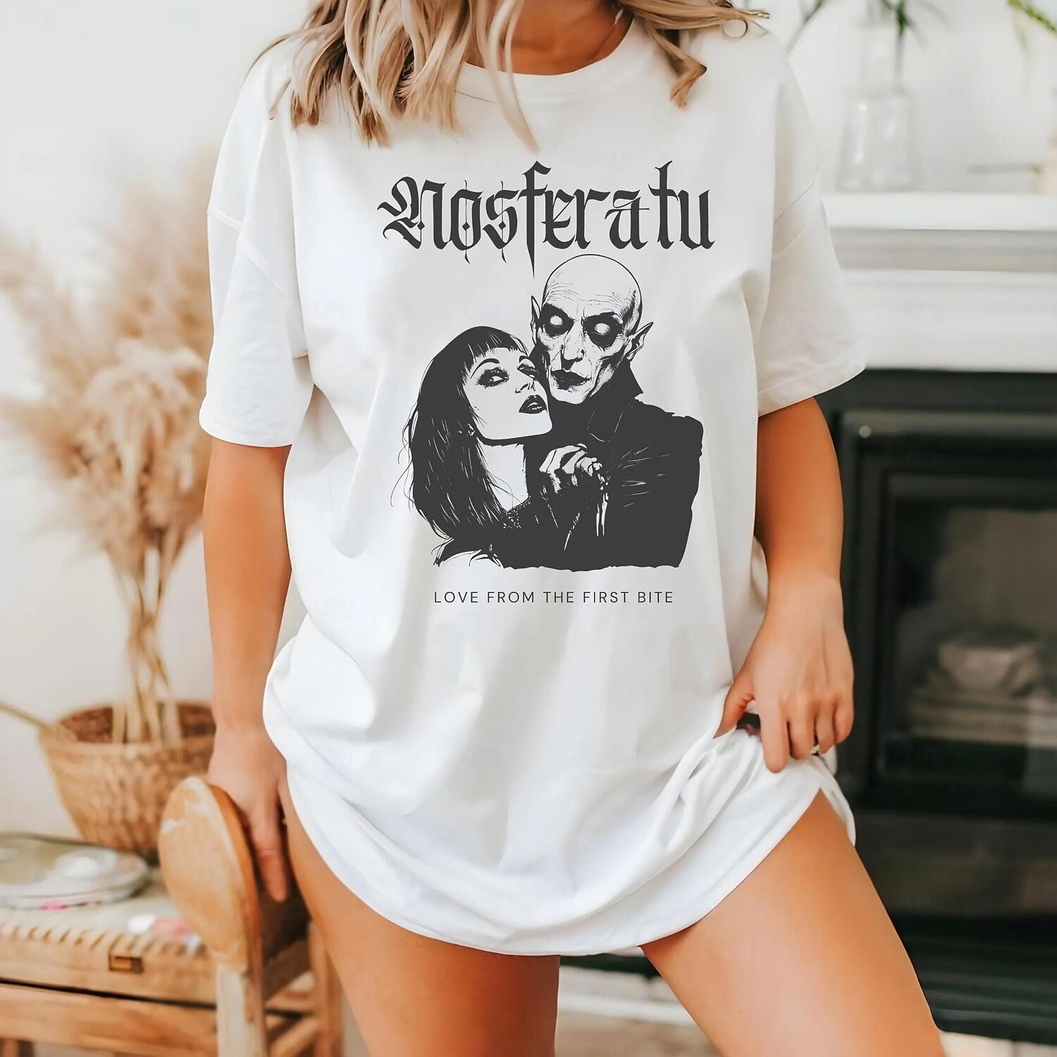 Nosferatu Wampir Drakula Koszulkowy Koszulka Charakter Graficzny Na Męskie Damskie Dla obu płci Dla dorosłych Bal maskowy Tłoczenie na gorąco Codzienne 2025 - $15.49 –P1