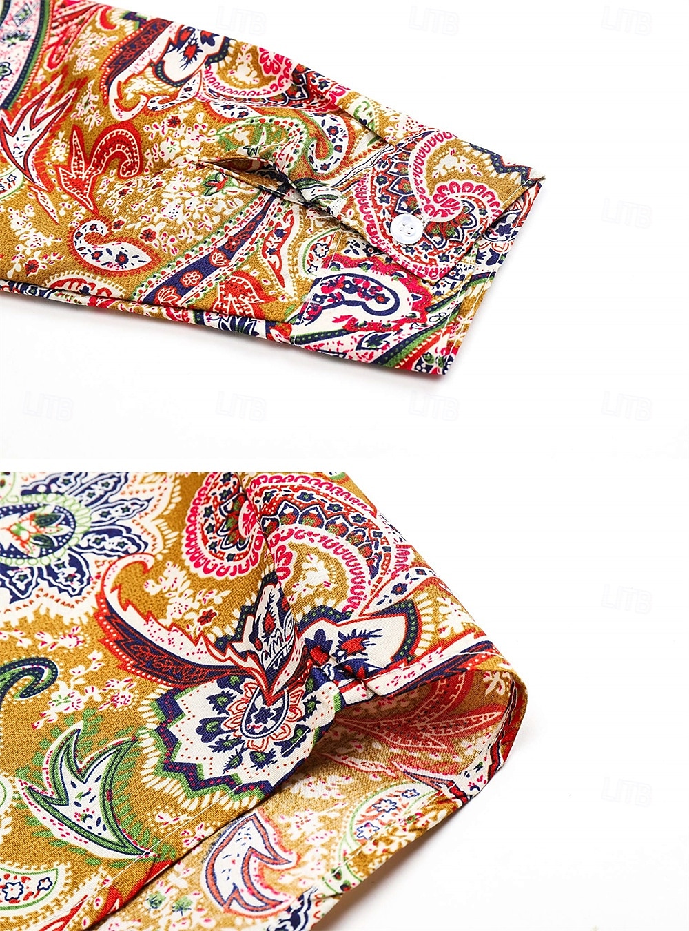 Ρετρό / Βίντατζ Δεκαετία '70 Πουκάμισο Χίπισσα Λαχούρι Φανταχτερή Φόρεμα Ανδρικά Πάρτι Καθημερινά Ρούχα Παρέλαση Υπερηφάνειας Ενηλίκων Πουκάμισο 2026 - $21.99 –P8