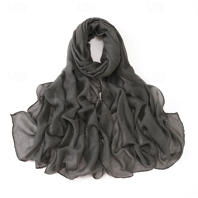 mode simple bali gaze ciel étoilé forage chaud longue écharpe respirante douce femme foulard écharpe cape extérieur de 2025 ? $21.99 –P27