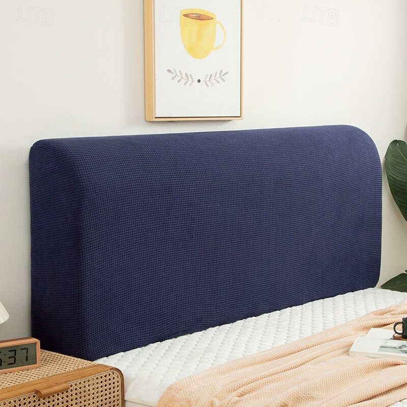 Elastic Double Bed Headboard Cover Corn Velvet for Bed Room Hotel Protection Dust Bedhead Cover 2025 - $19.99 –P9