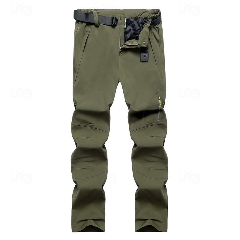 Herren Cargohosen Wanderhose Wanderhosen Taktische Hosen Militär Außen Regular Fit Atmungsaktiv Dehnbar Hosen / Regenhose Schwarz Armeegrün Jagd Klettern Camping / Wandern / Höhlenforschung M L XL 2025 - $29.59 –P3