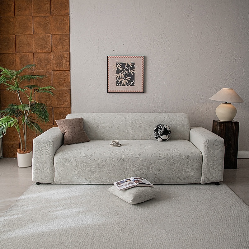 Copridivano in tessuto jacquard elastico Copridivano elasticizzato Copridivano componibile a forma di L Copridivano angolare per soggiorno 1/2/3/4 posti del 2025 a $42.99 –P7
