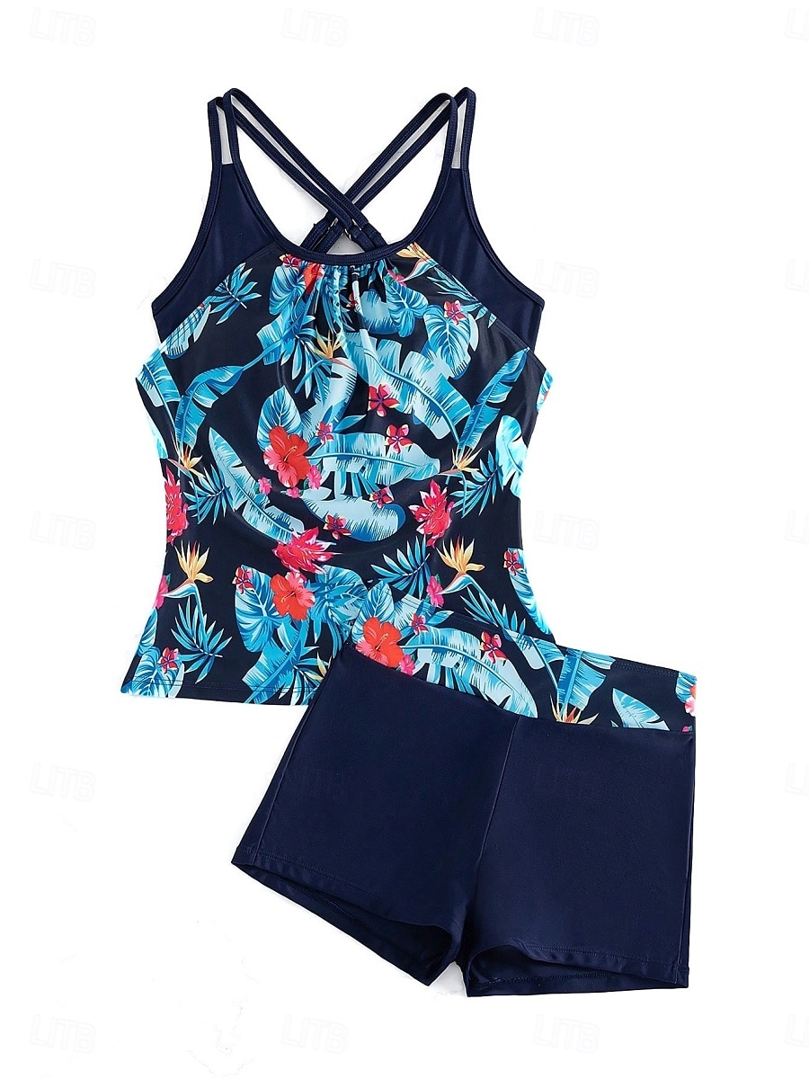 Maillots de bain femmes maillot de bain une pièce monokini sans dos contrôle du ventre taille haute slim vacances plage maillot de bain à rayures florales halter sans manches de 2025 ? $28.99 –P10