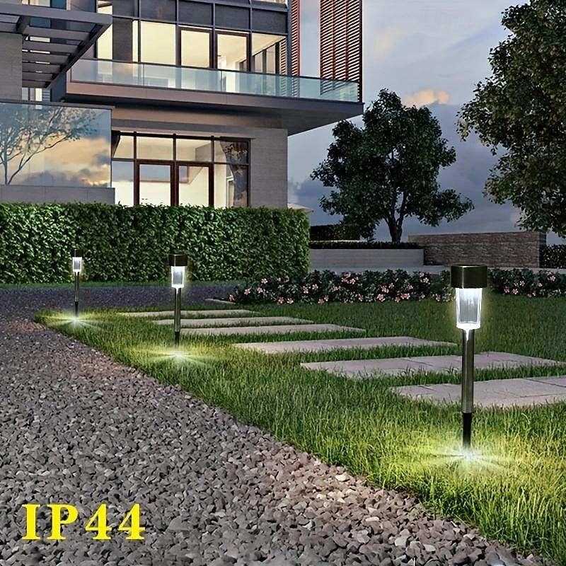5 Pcs Outdoor Solar Small Tube Lamp Courtyard Garden Path Fence Lawn Wedding Festival Atmosphere Decorative Lamp 2026 - $13.49 –P2
