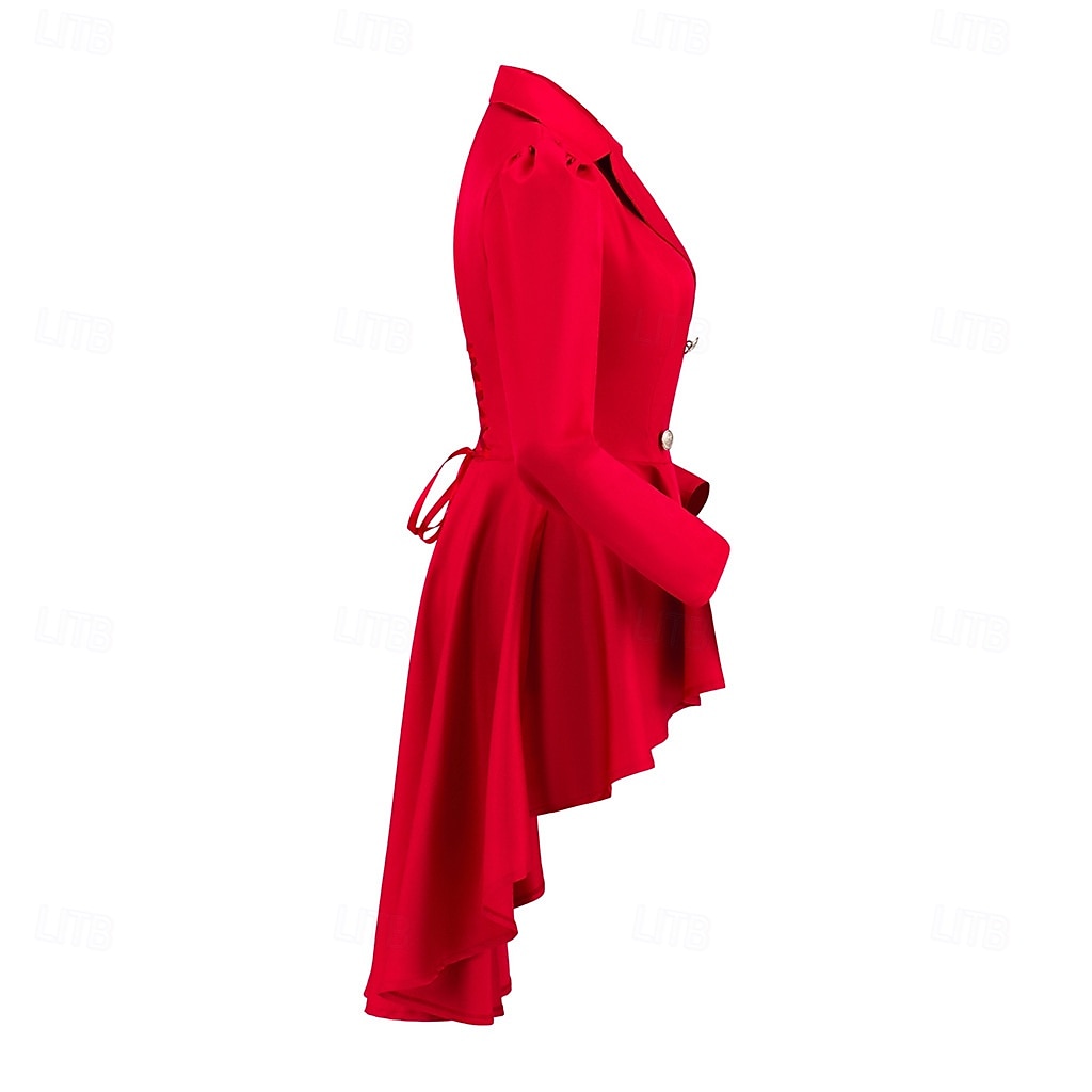 Punk și gotic Medieval Renascentist Geacă Costum Cosplay Palton Fata Goth Costume de fancy Pentru femei Steampunk Halloween Carnaval Mascaradă Purtare Zilnică Adulți Geacă 2026 - $55.99 –P3