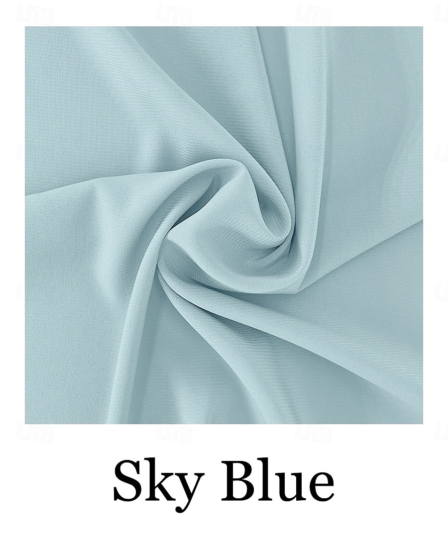 A-linje klänning brudens mor klänning elegant vintage rund hals ankellängd chiffon lång ärm med paljettbroderi examens klänning 2025 2025 - $179.99 –P6