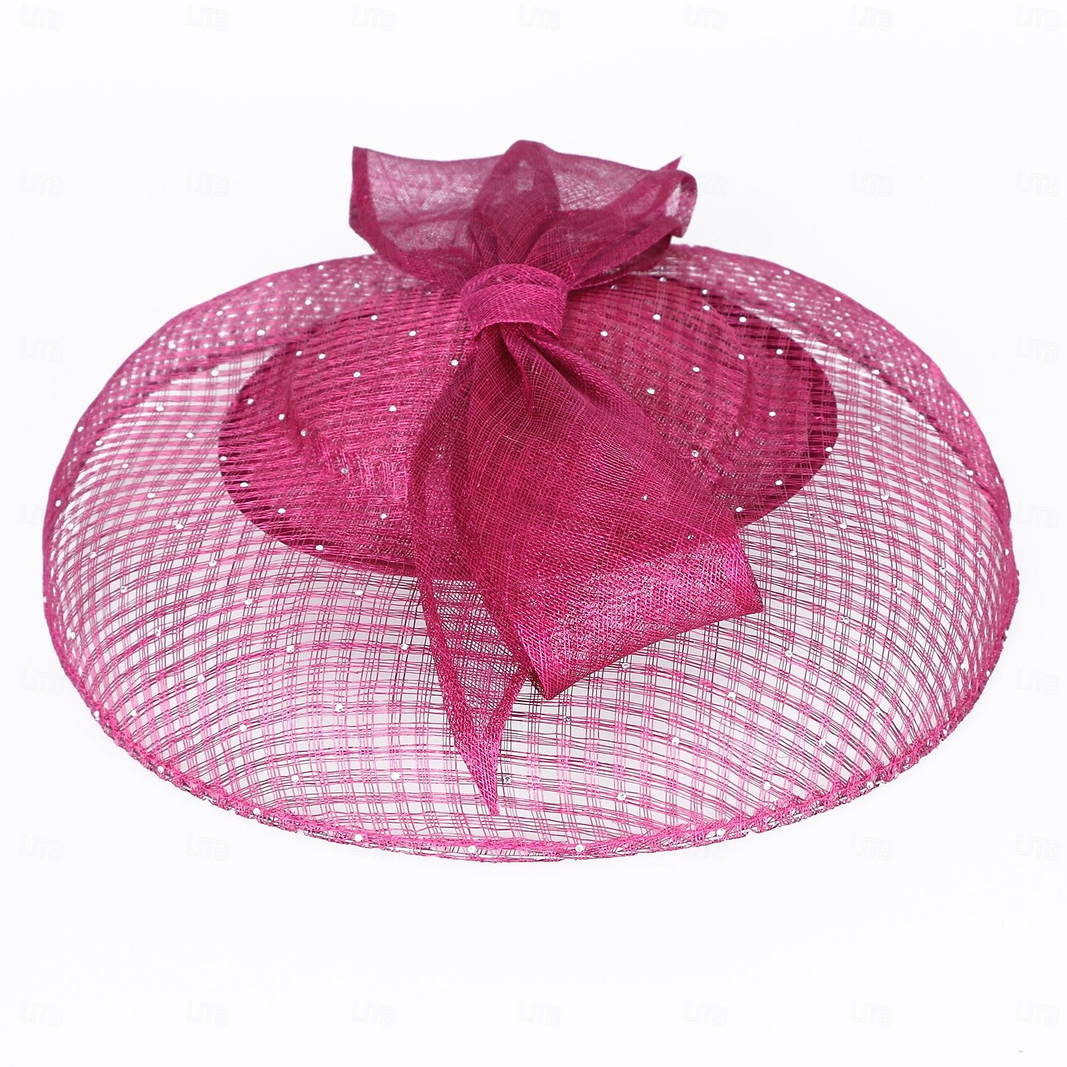 cappelli cappello a bombetta / cloche in lino cappello da sole cappello a piattino matrimonio festa del tè elegante matrimonio con fiocco impiombatura copricapo copricapo del 2025 a $53.99 –P6