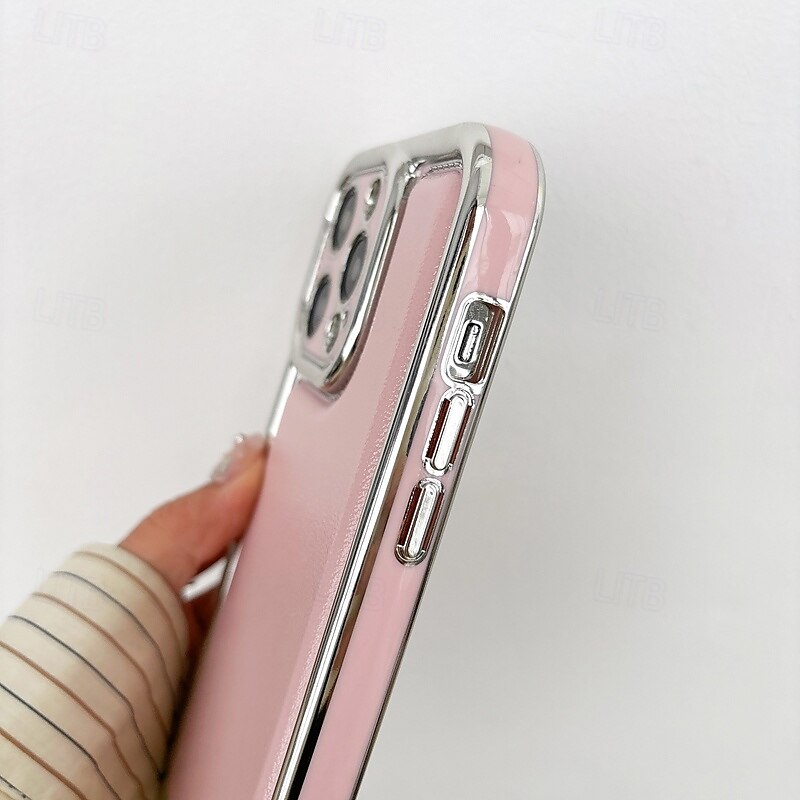 τηλέφωνο tok Για iPhone 16 Pro Max Plus iPhone 15 Pro Max Plus iPhone 14 13 12 11 Pro Max Plus Mini Πίσω Κάλυμμα Ανθεκτική σε πτώσεις Ρετρό TPU Επιμετάλλωση 2025 - $13.99 –P3