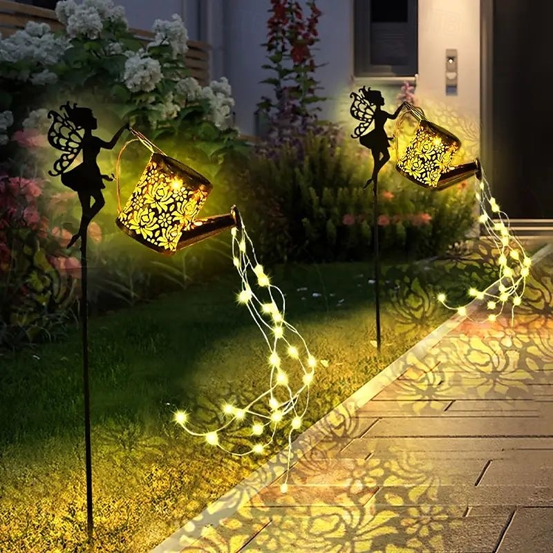 luzes solares de jardim à prova d'água ao ar livre chaleira luz lâmpada de gramado natal jardim piscina jardim acampamento ao ar livre atmosfera decoração iluminação de 2026 por $24.99 –P4