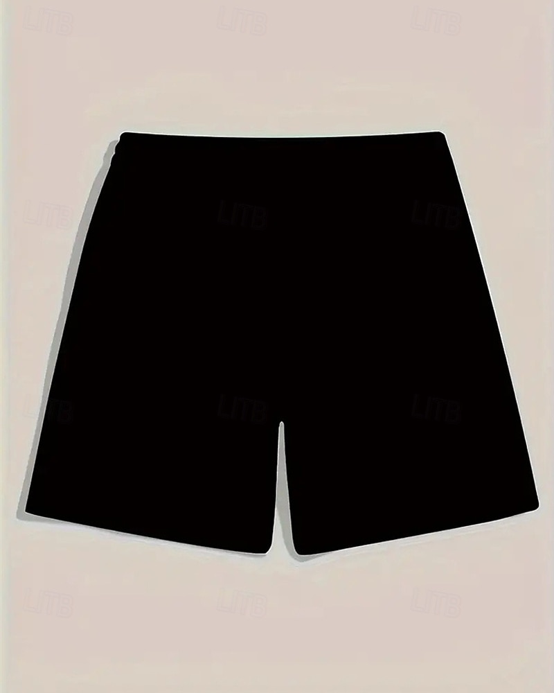 Homme Short de bain Short de Bain Natation Tissu extensible dans les 4 sens Short de bain Bas Cordon Avec poches Natation Surf Plage Sports nautiques Imprimé Eté Printemps de 2025 ? $12.99 –P4