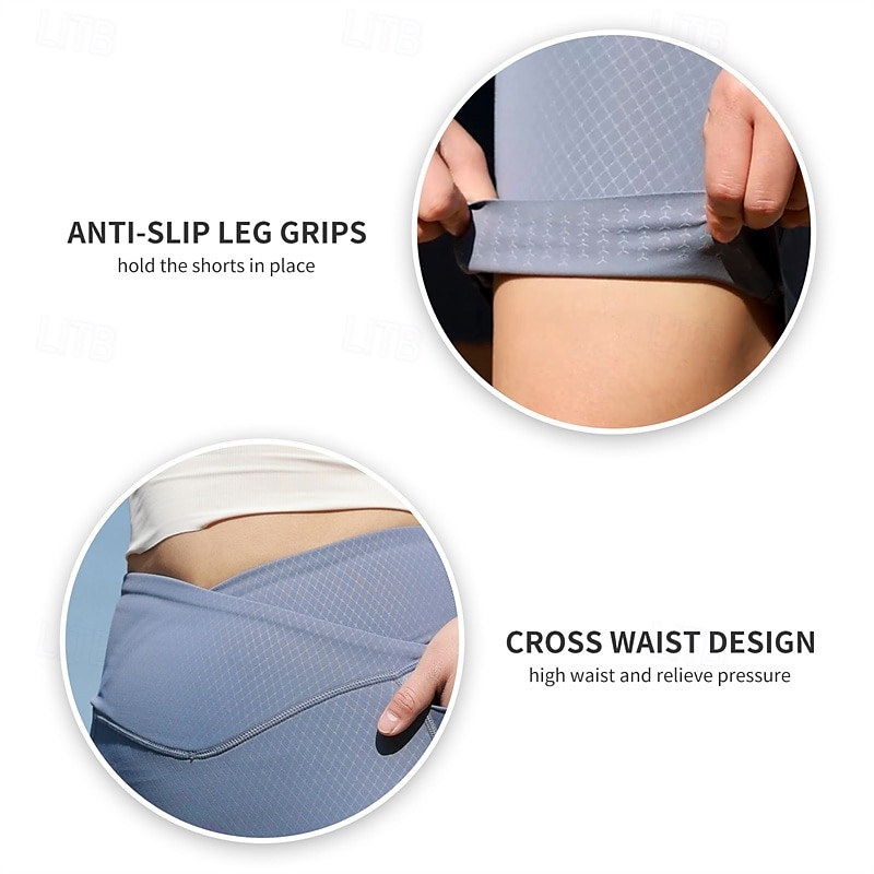 WOSAWE Homens Calções de bicicleta Bermudas Acolchoadas Para Ciclismo Moto Calção Shorts acolchoados / camurça Assenta Relaxadamente Esportes Respirável Secagem Rápida Confortável Preto Azul Roupa de 2025 por $49.59 –P6