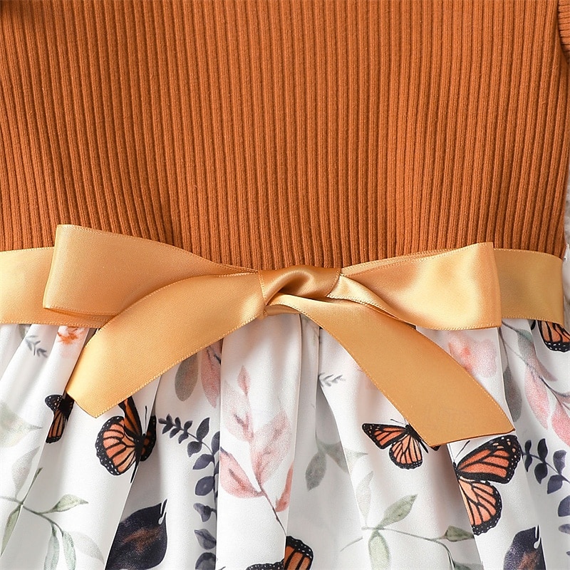 Děti Dívčí Šaty Květinové šaty Květiny Bez rukávů Venkovní Ležérní Volány Módní Denní Polyester Délka ke kolenům Volnočasové šaty Áčkové šaty Léto 4 roky + Světlá růžová Rubínově červená Fialová 2025 - $20.99 –P7