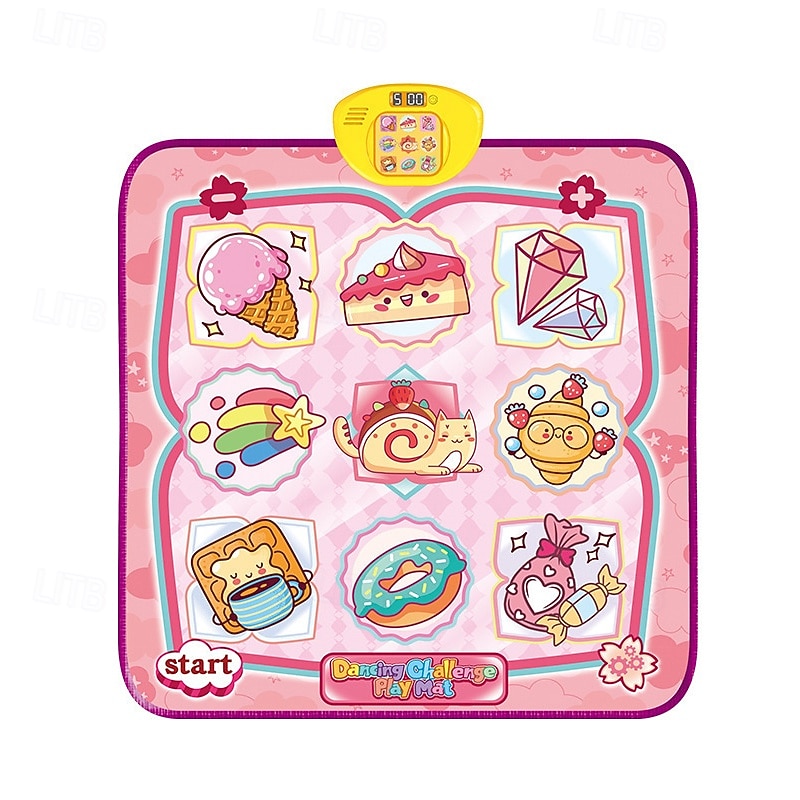 Dance Mat - 9 Keys Light Up Electronic Dance Mat Dolls Princess Girl Toys Kids Musical Mat Dance Floor Mat Birthday Gift For 3 5 7 9 10 Years Old And Up Girls Christmas Gift 2026 - $54.99 –P6