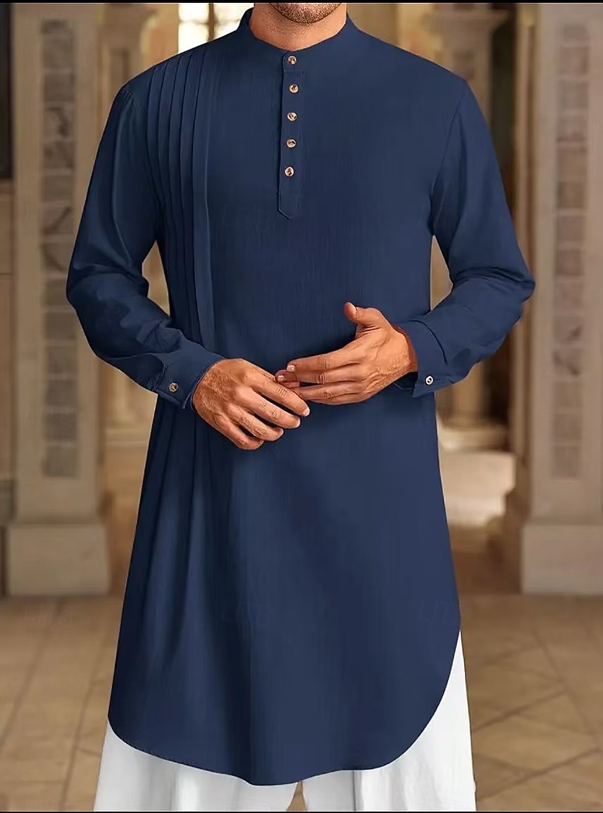 Férfi Vászon ing Dubai iszlám arab muszlim Ramadan Felnőttek Akrobatatrikó / Egyrészes 2025 - $32.99 –P18