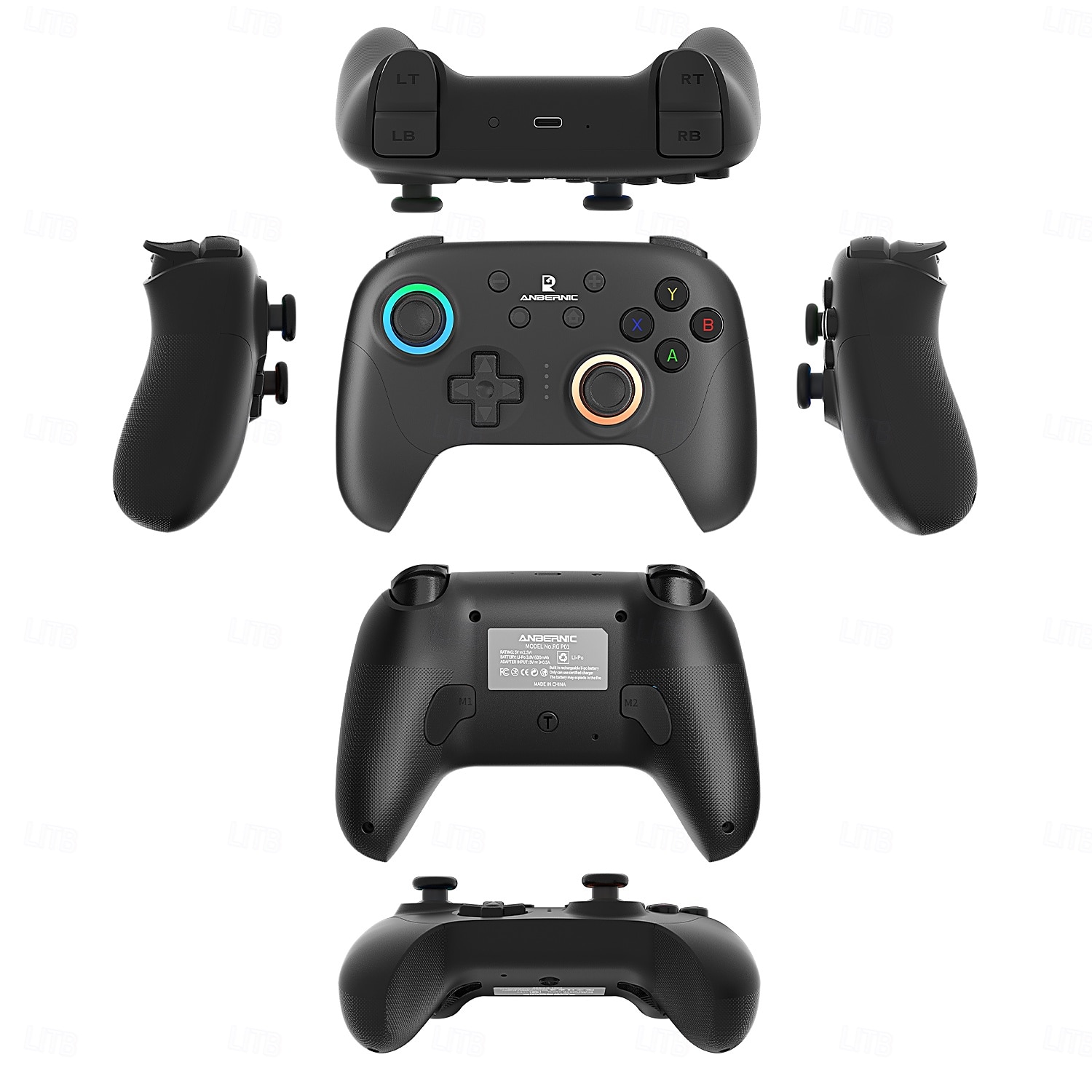 2025年 RG P01 有線 ワイヤレス Bluetooth ゲーム コントローラー RGB ホール効果 ジョイスティック Xbox ゲーム ゲームパッド PC Android iOS Steam 用 コレクション – $55.99 –P12