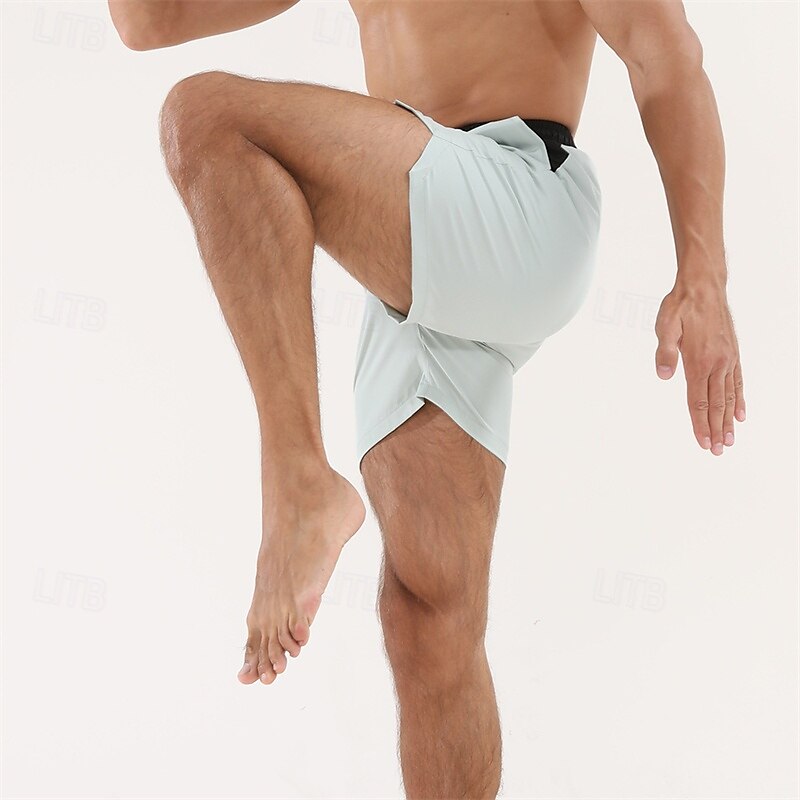 Homens calções atléticos Shorts de moletom Shorts de Corrida Shorts de Academia Bolsos Com Cordão Cintura elástica Tecido Conforto Curto Esportes Diário Para Noite Moda Casual Verde Claro Vermelho de 2025 por $18.99 –P4