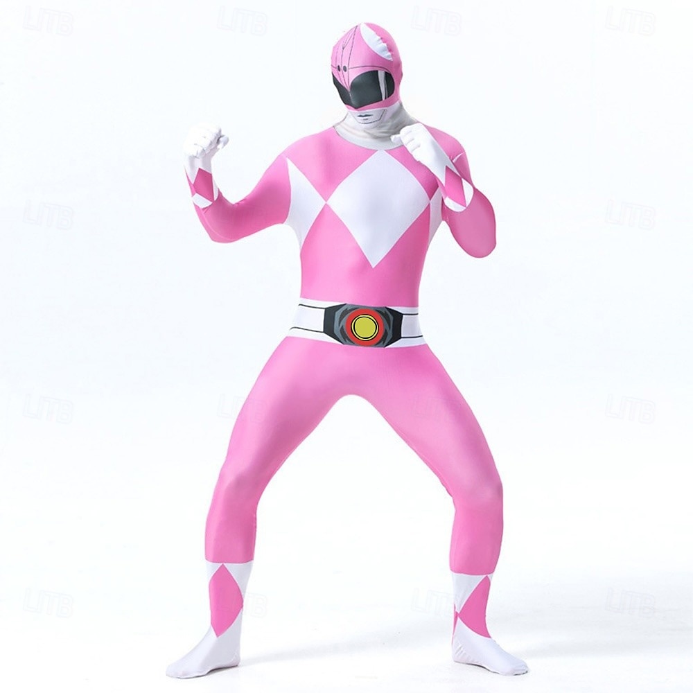 Tommy Oliver Kimberly Hart Trini Kwan Szerepjáték Jelmezek Kezeslábas Szerepjáték Mindszentek napja for Férfi Női Fiú Gyermek Felnőttek Mindszentek napja Farsang Álarcos mulatság Esemény / Buli 2026 - $34.99 –P2