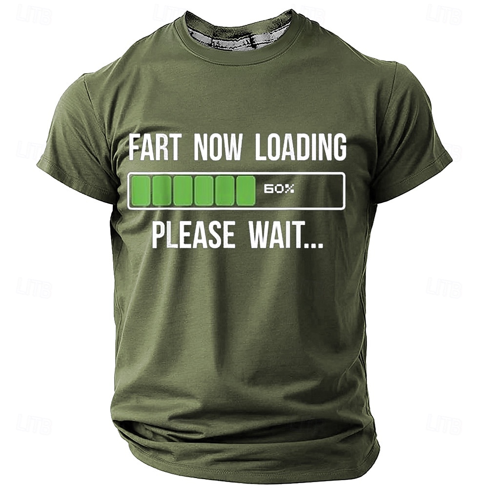 Herr Rolig T-shirt Kortärmad T-shirt 3D-tryck Rund hals Skjorta Mode Dagligen Gata Dagligen Svart Blå Grön Sommar Vår Kläder S M L XL XXL XXXL 2025 - $17.99 –P4