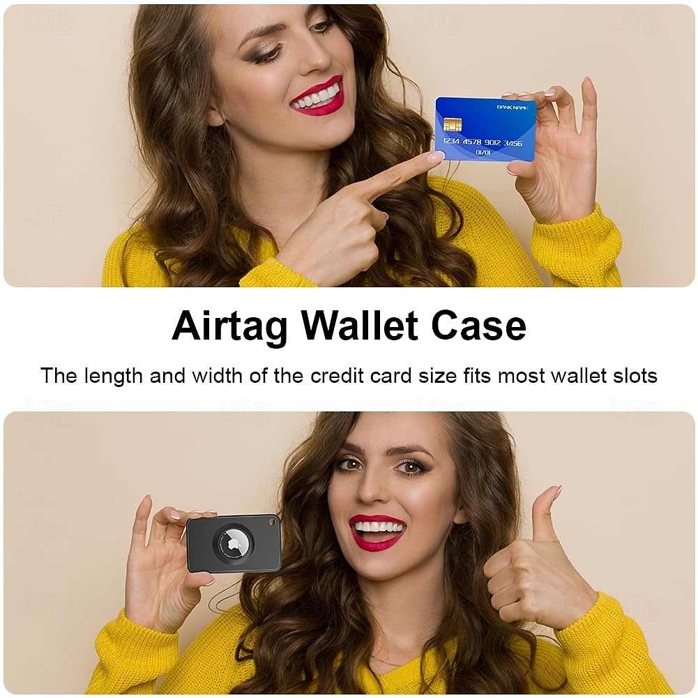для держателя бумажника airtagгибкий силиконовый тонкий бумажник airtag - ультратонкий чехол airtag - держатель бумажника airtag остается скрытым для кошельковсумок рюкзаков кошельков и клатчей 2026 - $13.99 –P6