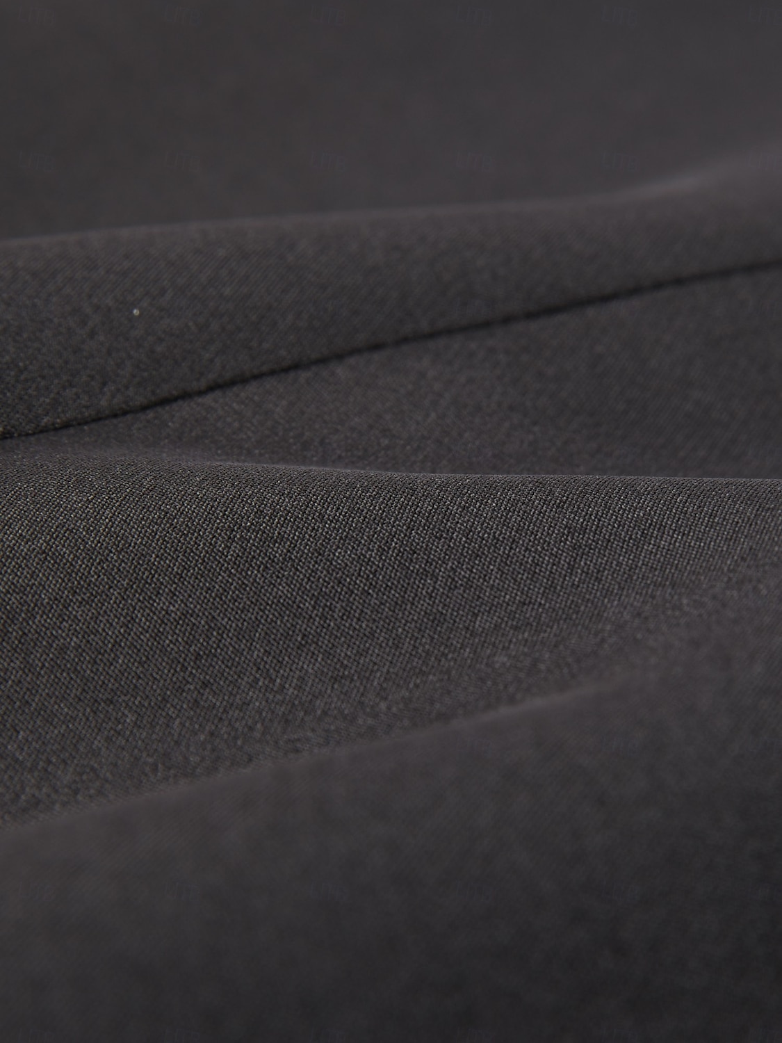 Hosenanzug der Brautmutter Eleganter Hemdkragen knöchellang dehnbare Chiffon lange Ärmel mit Knöpfen einfarbig 2025 2025 - $179.99 –P9