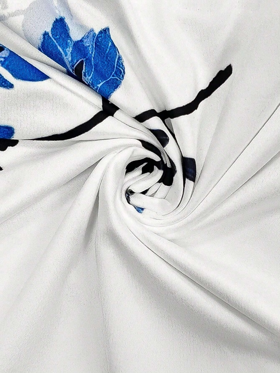 Női top camisole virágos stílusos hétköznapi ujjatlan V nyakú normál fazonú napi nyomott fehér nyár 2025 - $19.99 –P3