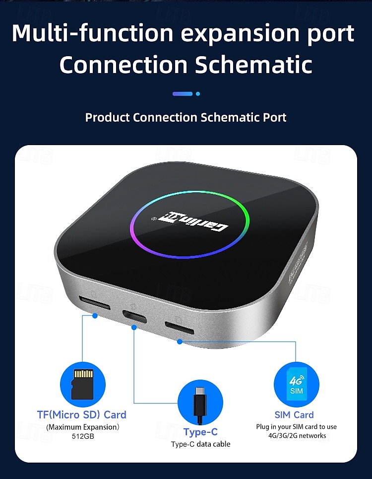 carlinkit tbox-s2b adaptor wireless carplay smart wireless carplay android auto pentru eurasia 2025 - $220.49 -P8