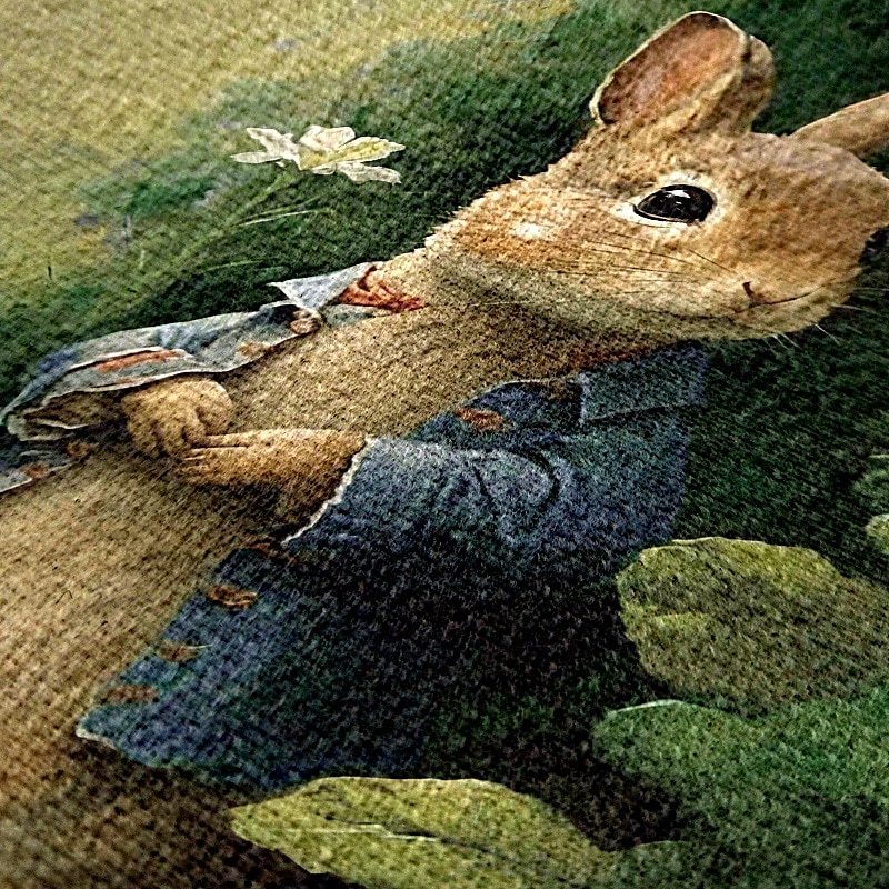 Women's Easter Bunny Shoulder Bag Crossbody Bag - Vintage Peter Rabbit design, hand-painted watercolor style, adjustable shoulder strap, perfect for Easter celebrations, spring outings and casual wear 2025 - $24.99 –P6