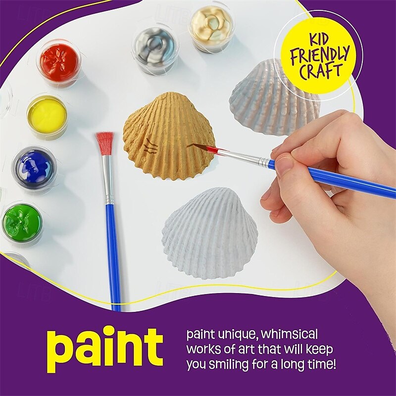 kit de peinture de coquillages pour enfants - arts &cadeaux d'artisanat pour garçons et filles - kits d'activités d'artisanat de Pâques - jouets cadeaux d'activités artistiques créatives pour les 6 7 de 2025 ? $27.99 –P5