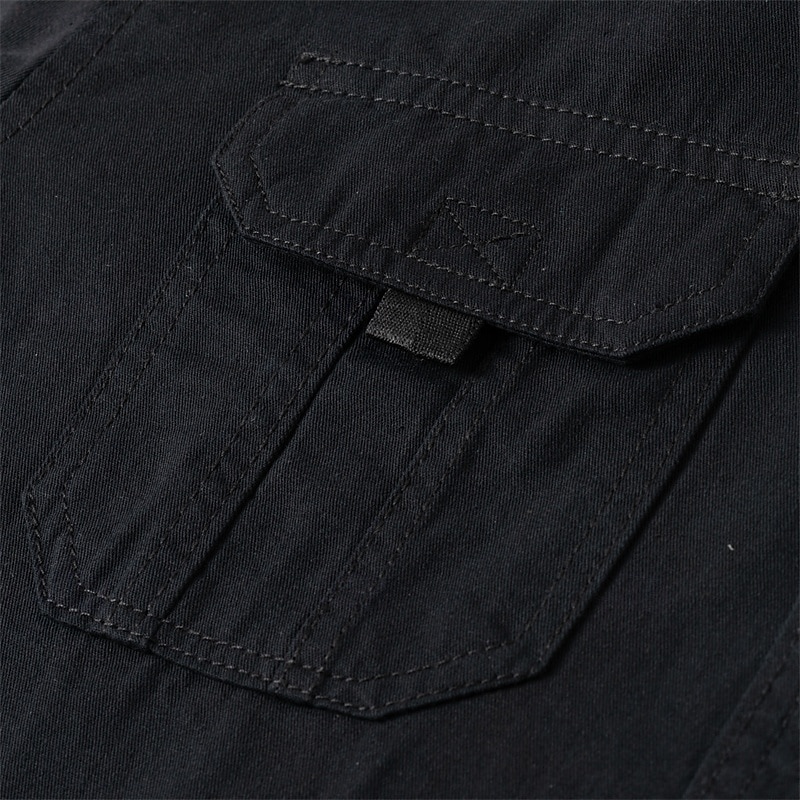 Herren Hemd Sommerhemd Lässiges Hemd Knopfhemd Schwarz Kaki Armeegrün Grau Langarm Glatt Kargen Urlaub Festtage Tasche Bekleidung Polyester Modisch Brautkleider schlicht Komfortabel 2025 - $35.99 –P9