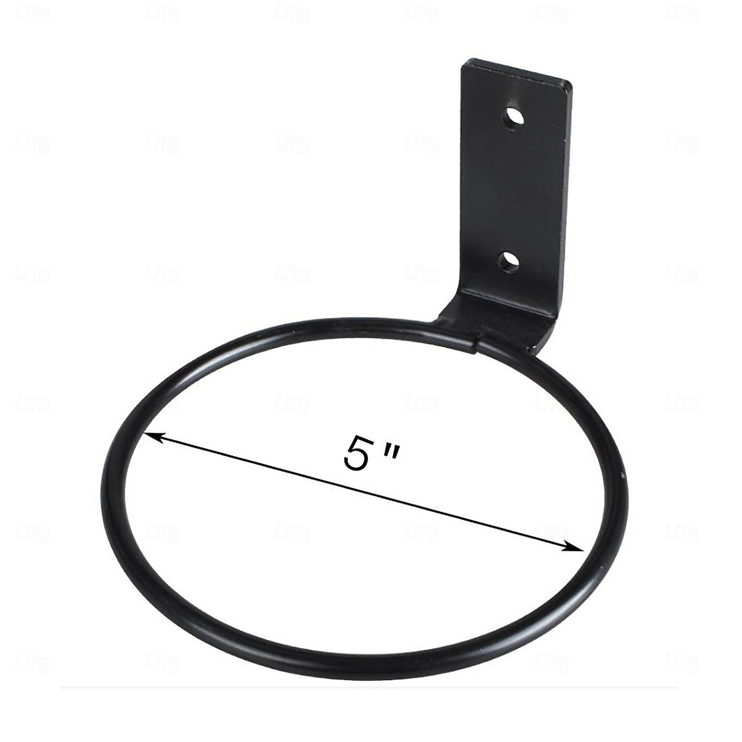 Flower Pot Holder Ring Wall Mounted Metal Flower Pot Hangers Wall Hanger Bracket Rings Black Planter Bracket for Home, Garden, Indoor Outdoor Pots 2025 - $4.49 –P2