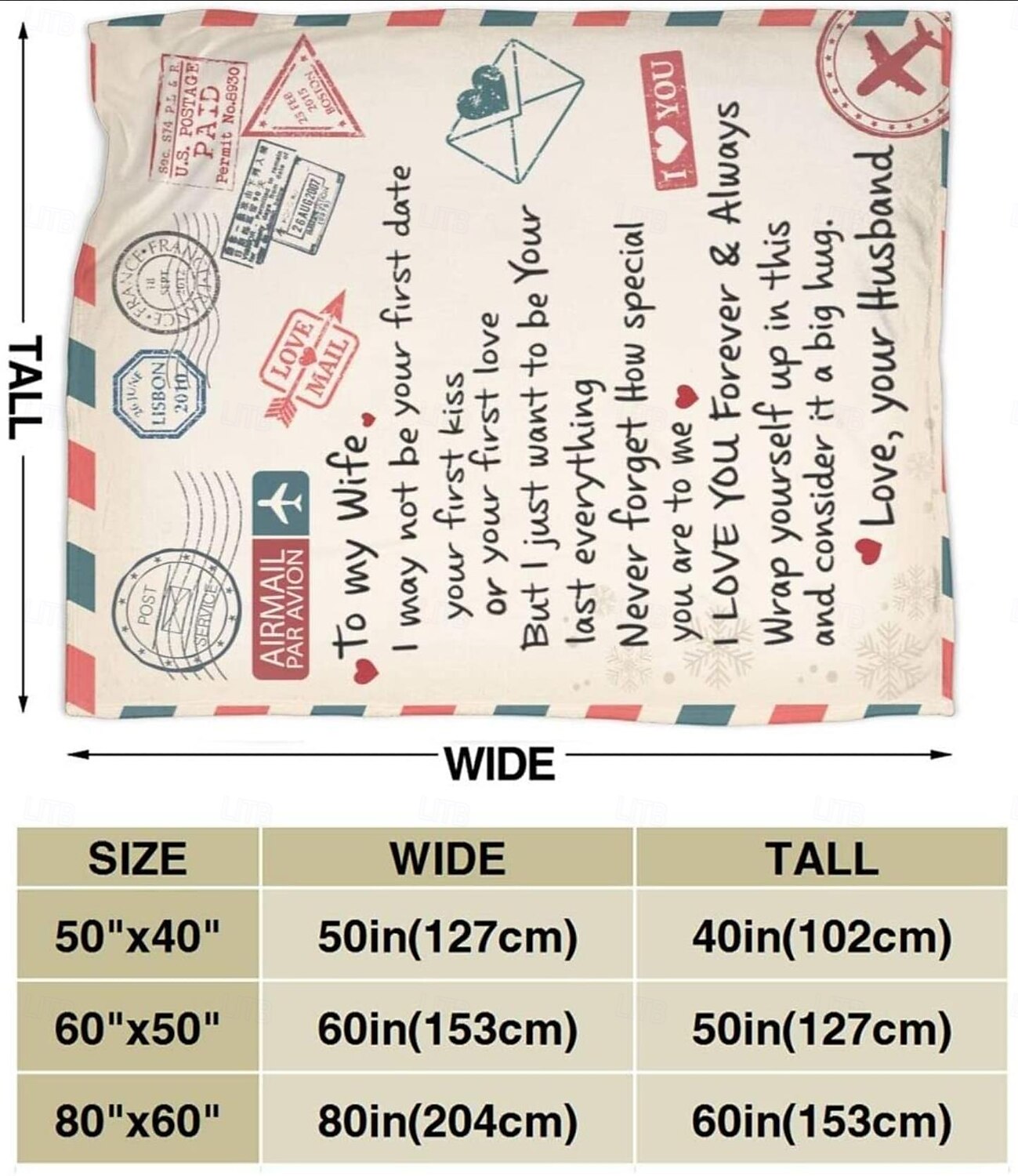 Mother's Day Blanket, A Letter to Mom, Mother's Day Gift  Soft and Cozy Throw, Perfect Gift for Mom, Floral or Heart Design, Warm and Comfortable 2025 - $19.99 –P6
