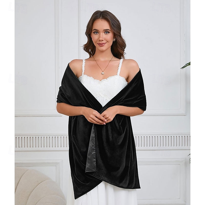 sjal og omslag for kveldskjoler pashmina omslag for kvinner bryllup tilbehør 2025 - $22.99 –P5