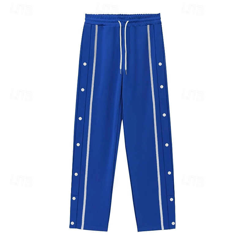 Hombre Pantalones deportivos Pantalones de Deporte Pantalones Bolsillo Correa Cintura elástica Plano Comodidad Deporte Diario Moda Casual Azul Real Caqui Microelástico 2025 - $22.99 –P4