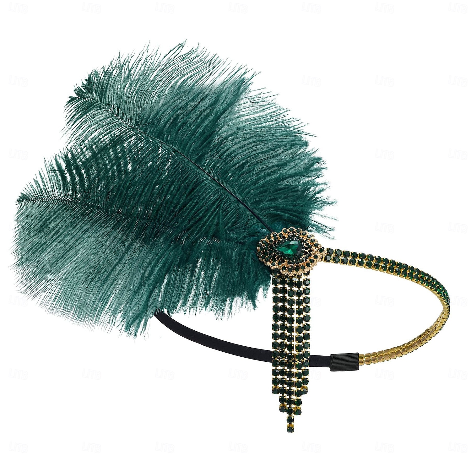 Retró 1920-as évek Sisak Álarcosbál Flapper fejpánt Fejfedők A nagy Gatsby Charleston Toll Női Mindszentek napja Farsang Álarcos mulatság Koktélparty Diákbál Menyegző Tini Felnőttek Fejfedők 2025 - $15.99 –P10