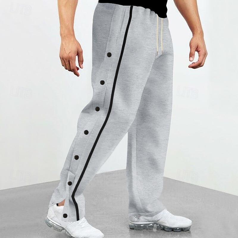 Hombre Pantalones deportivos Pantalones de Deporte Pantalones Bolsillo Correa Cintura elástica Plano Comodidad Deporte Diario Moda Casual Azul Real Caqui Microelástico 2025 - $22.99 –P10