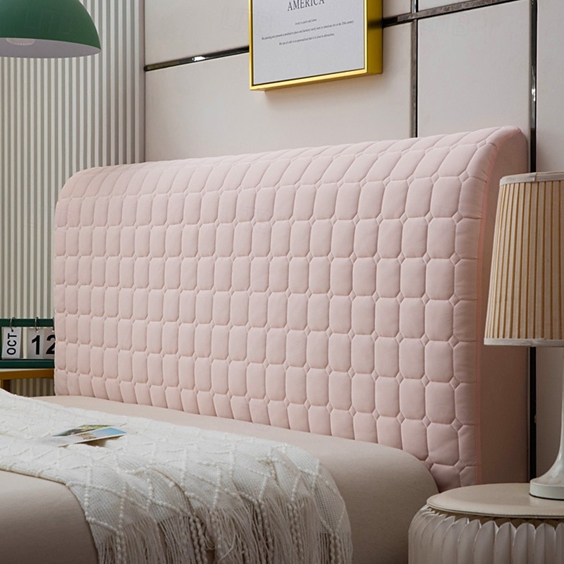 Bett Kopfteil Abdeckung Slipcover Staubdicht Dehnbares Dicken Bett Kopf Polsterungsschutzabdeckung Waschbare Kühlkopfteil Schutzabdeckung 2025 - $34.99 –P3