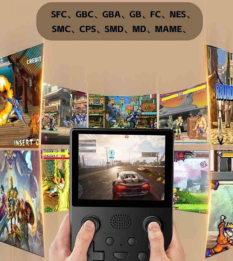 lettori di videogiochi portatili retrò console per videogiochi gamepad macchina da gioco tascabile sistema linux x5 del 2025 a $71.99 –P1